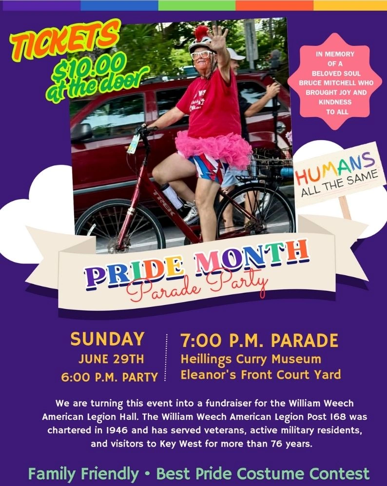 Parade viewing flyer